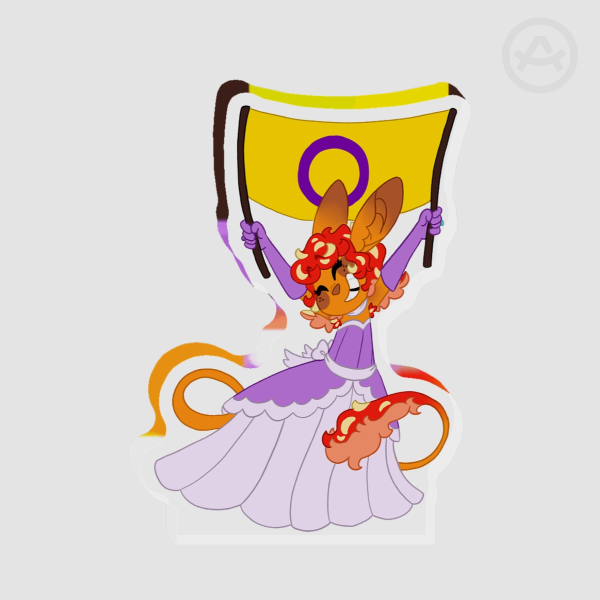 Intersex Hallows - Thick Acrylic Standee No Base