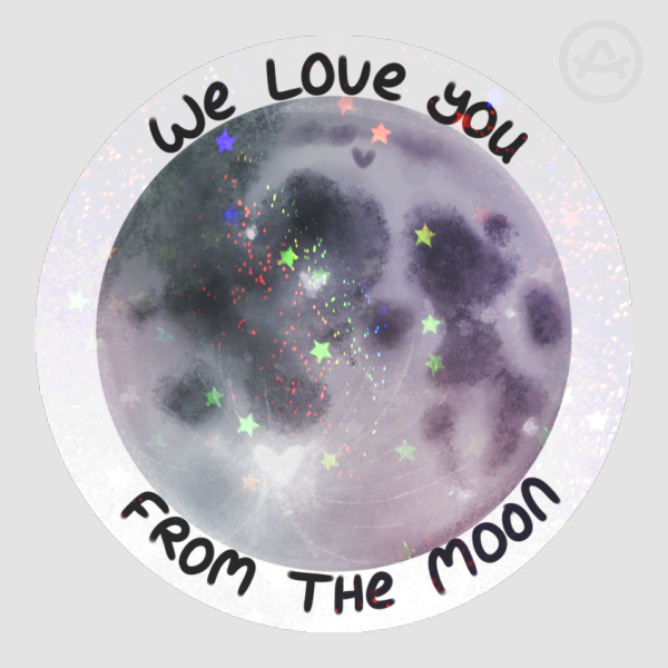 Moonlove Sticker