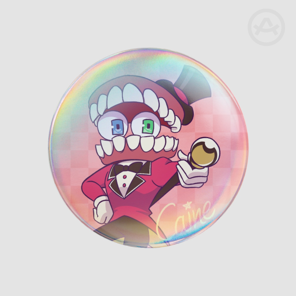 Caine Round Badge