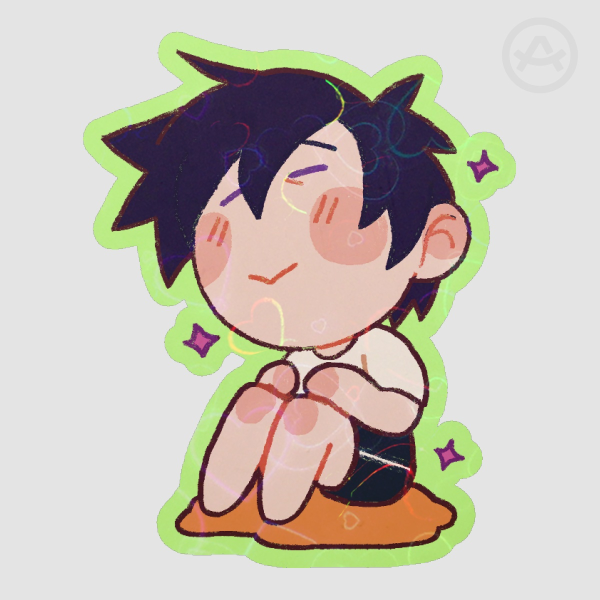 (STARDEW VALLEY) SUMMER 🌴 Sebastian Die Cut Sticker (2.50")