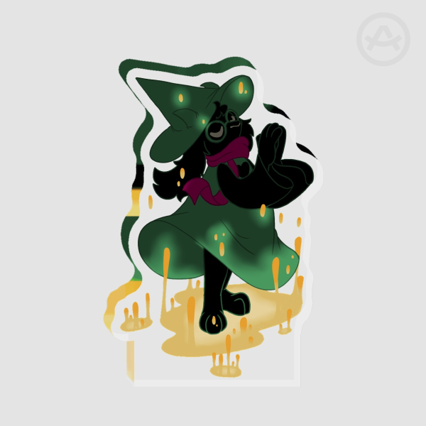 Ralsei Magic (Shaded) - Thick Acrylic Standee No Base