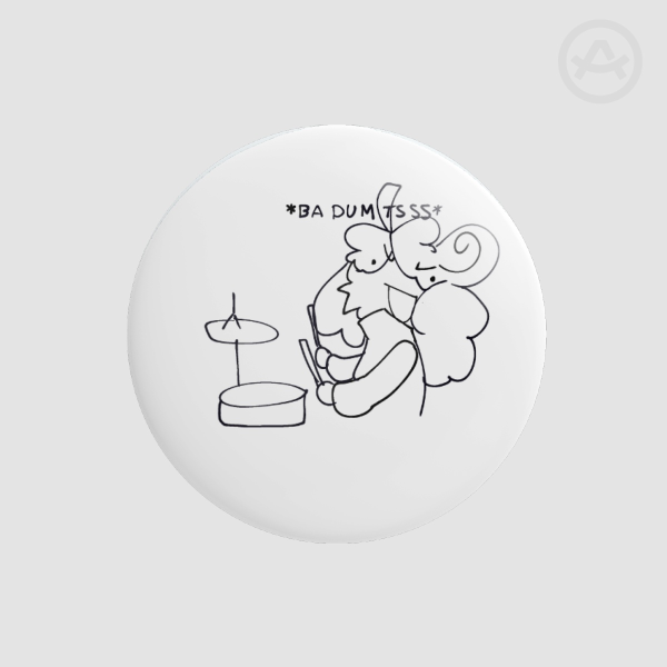 Silly meme pin