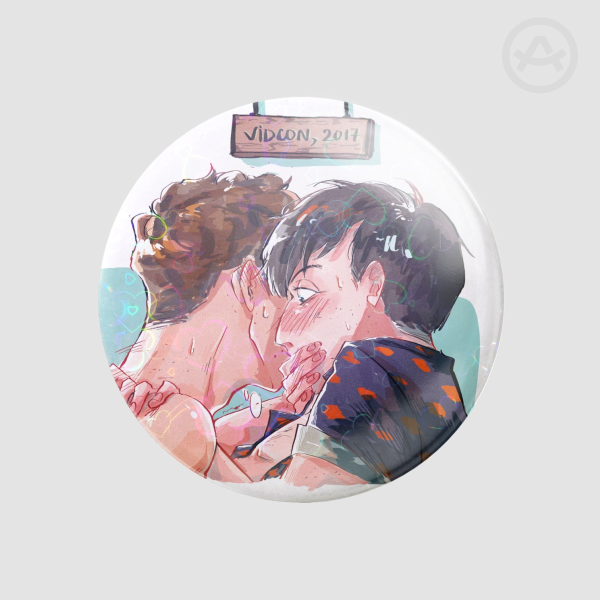 Dan and Phil Vidcon 2017 badge