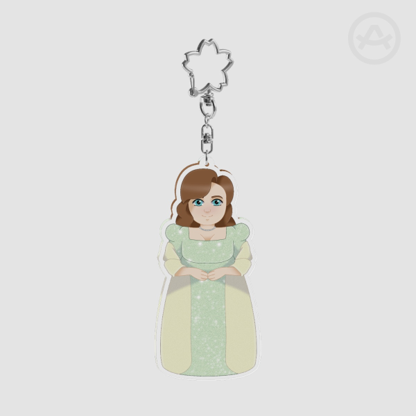 Penelope Featherington Bridgerton Clear Acrylic Keychain