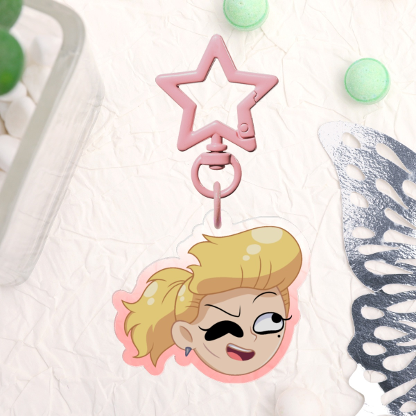 Sasha - No Big Deal (Clear Acrylic Keychains)