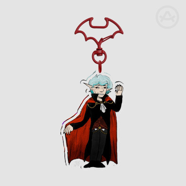 Vampire Scott Goldsmith Vampires SMP Acrylic Keychain