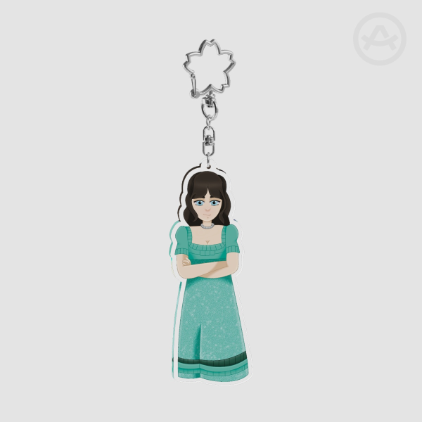Eloise Bridgerton Clear Acrylic Keychain