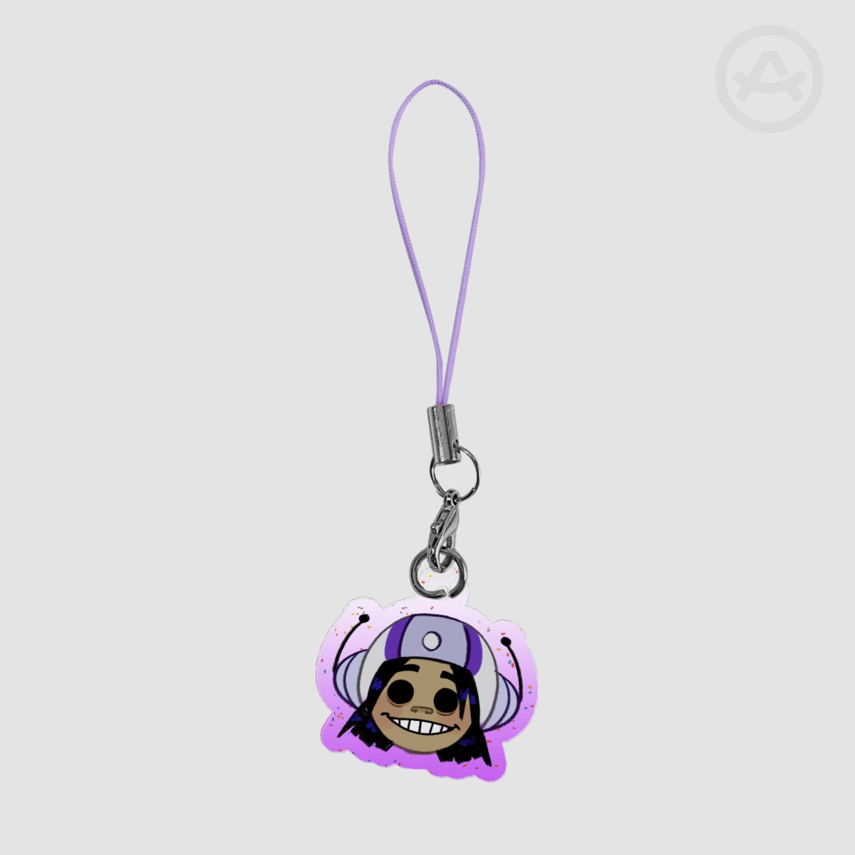 Glitter phone charm Noodle