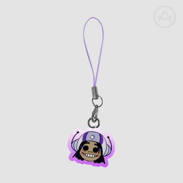 Glitter phone charm Noodle