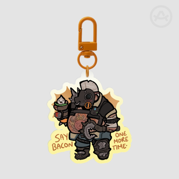 Roadhog Overwatch Tank Keychain