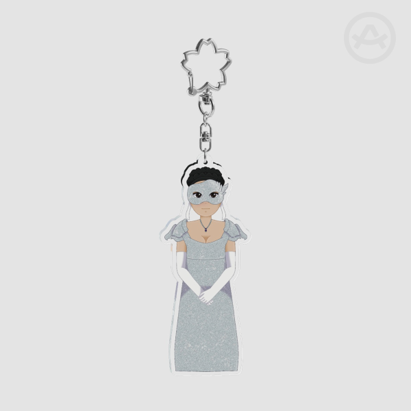 Sophie Baek Bridgerton Clear Acrylic Keychain