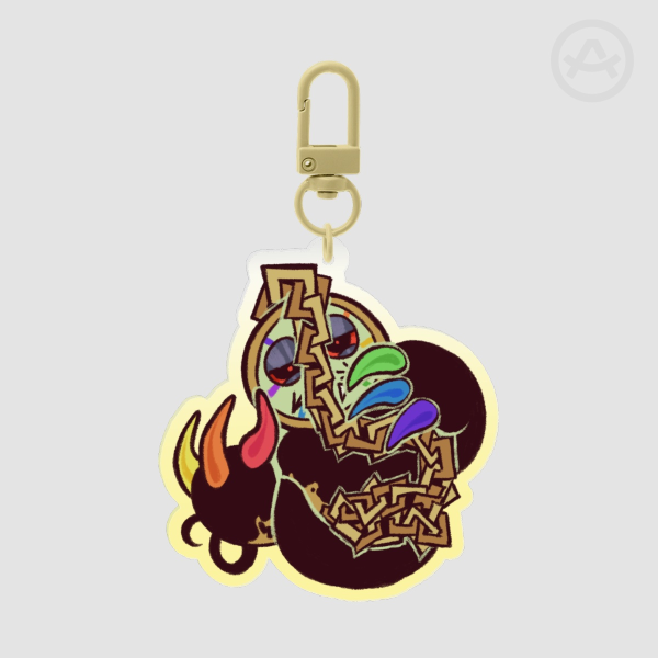 Twisted Dyle Keychain Dandy's World