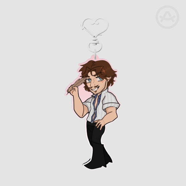 Shakespeare Acrylic Keychain