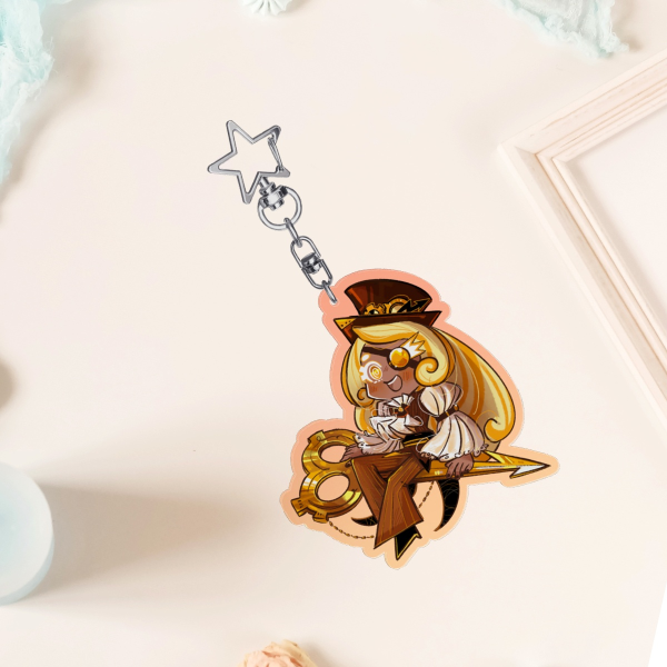 Timekeeper Cookie Keychain