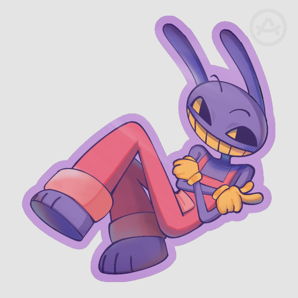 (TADC) Jax - Colored Edge Stickers