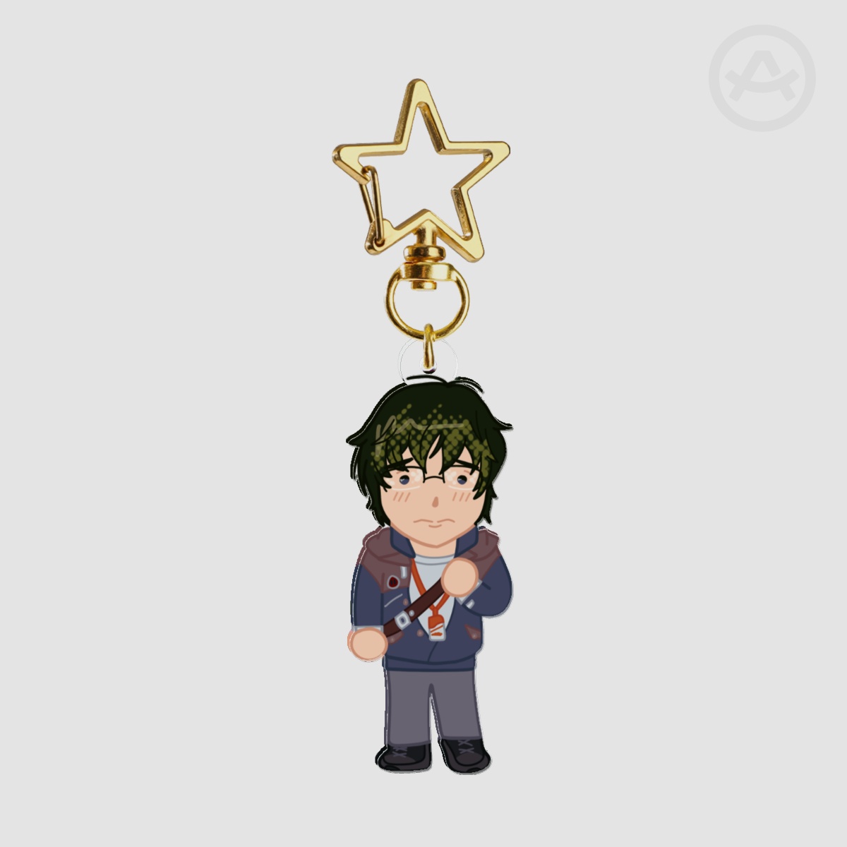 Seil Chang 2" Full Bleed Acrylic Keychain Buried Stars