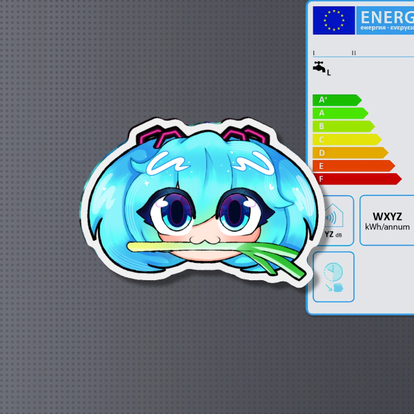 Hatsune Miku fridge magnet || VOCALOID