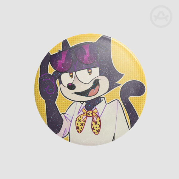 Button Pin Felix