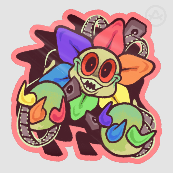 Twisted Dandy Sticker Dandy's World