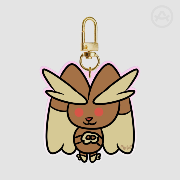 PKMN: Lil Lopunny Colored Edge Acrylic Keychain