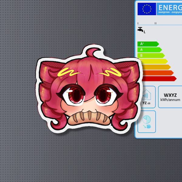 Kasane teto fridge magnet || SYNTHV