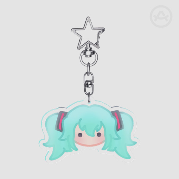 Hatsune Miku keychain (Vocaloid)