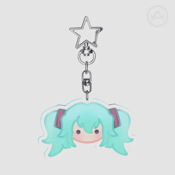 Hatsune Miku keychain (Vocaloid)
