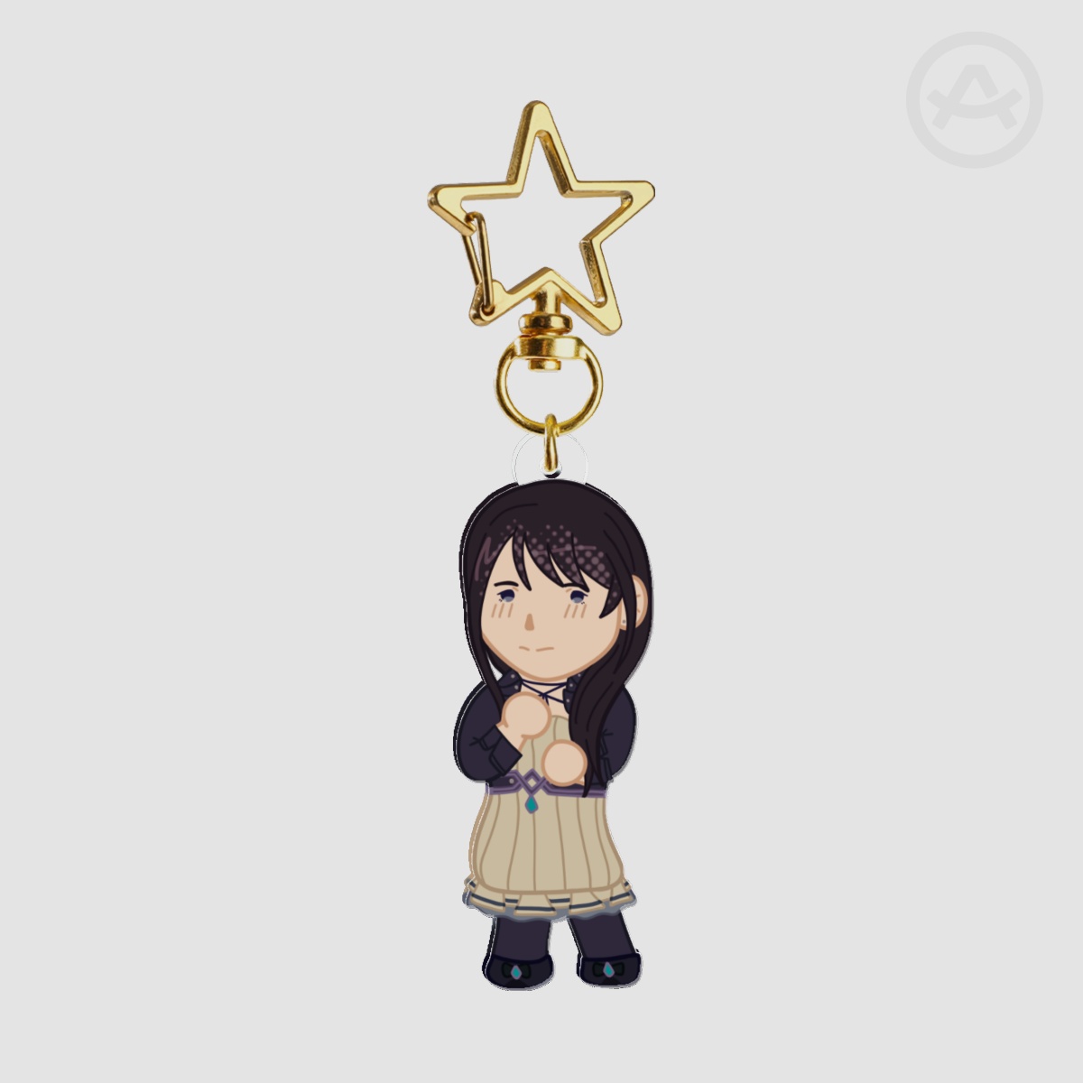 Juyoung Min 2" Full Bleed Acrylic Keychain Buried Stars
