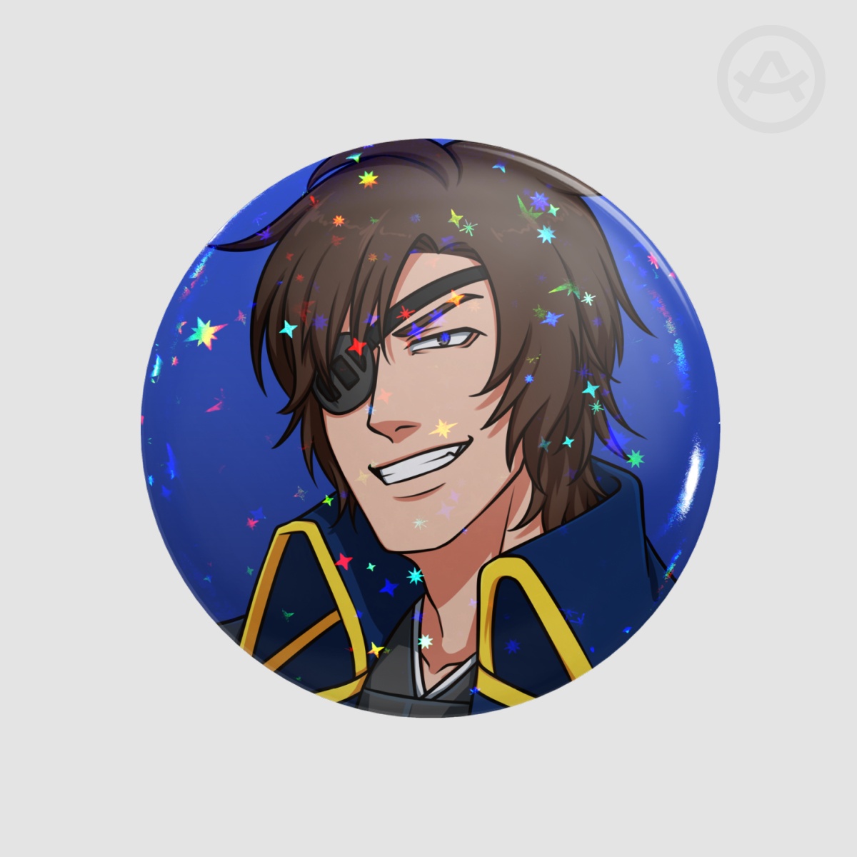 Date Masamune Round Badges (Button Pins)