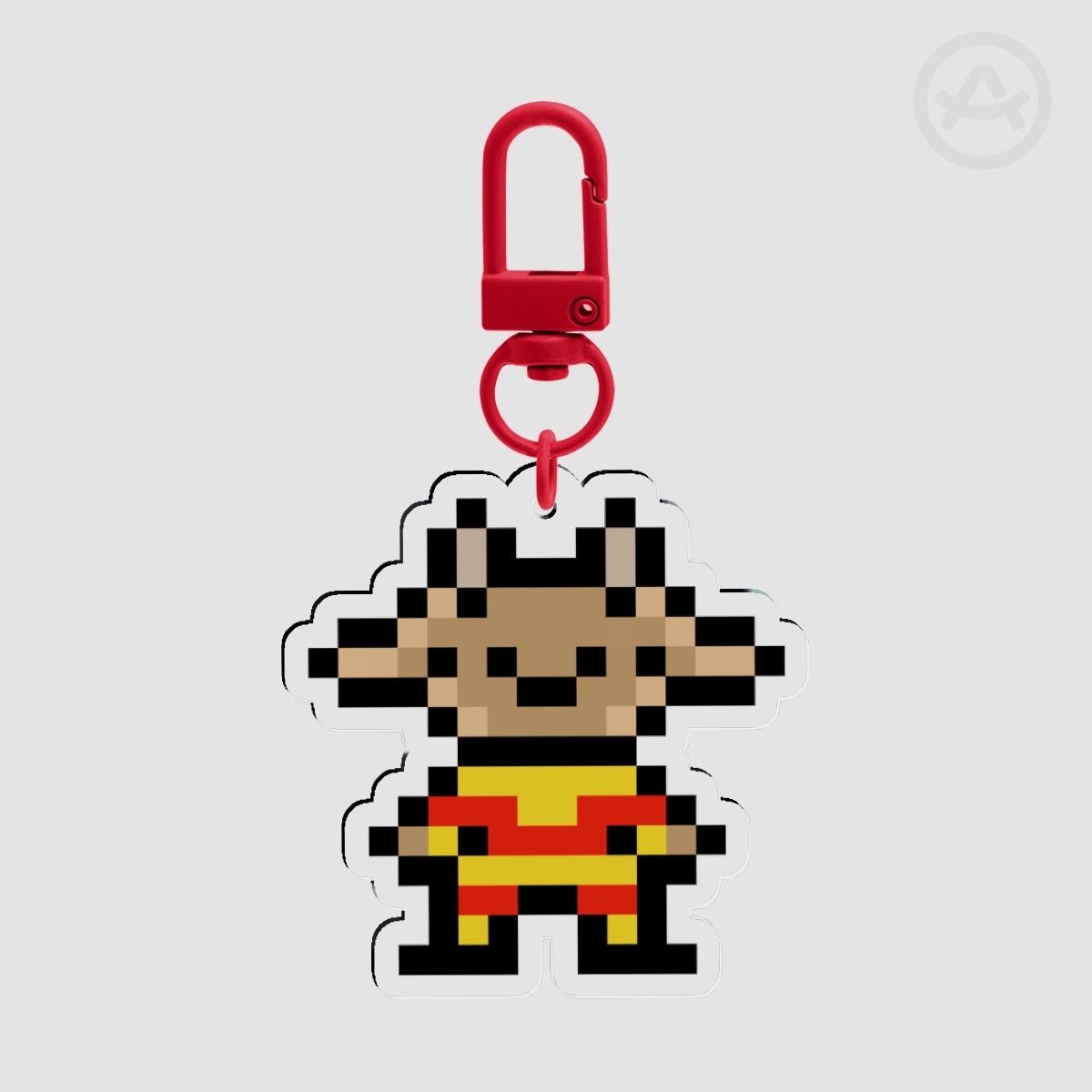 Artenine Originals - Chinese Zodiac CNY Goat Pixel Sprite Keychain