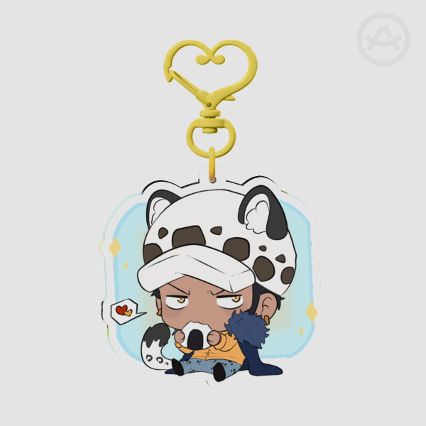 Law Clear Acrylic Keychains