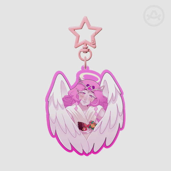 Eternal Sugar and Hollyberry Cookie Keychain