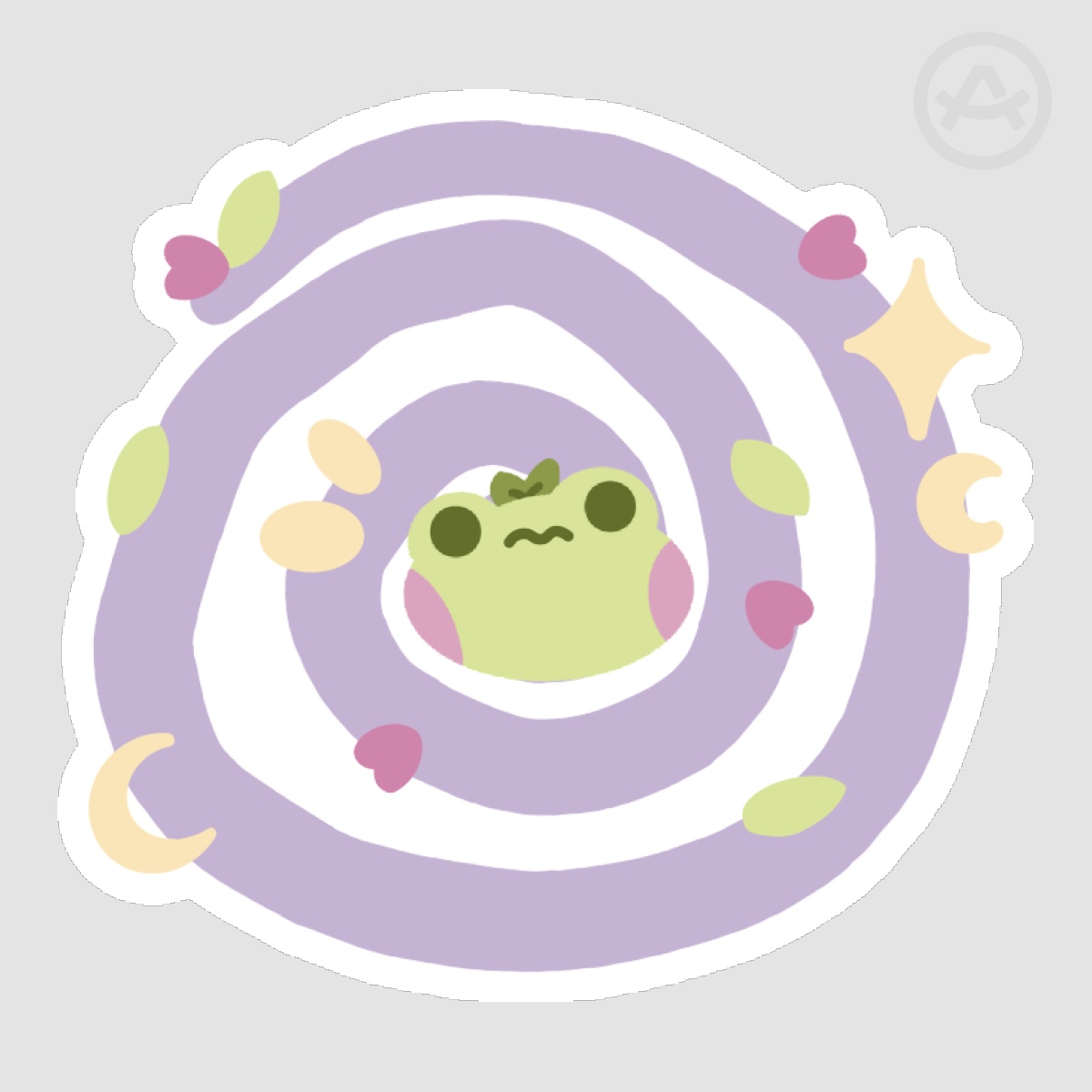 Frogie sticker