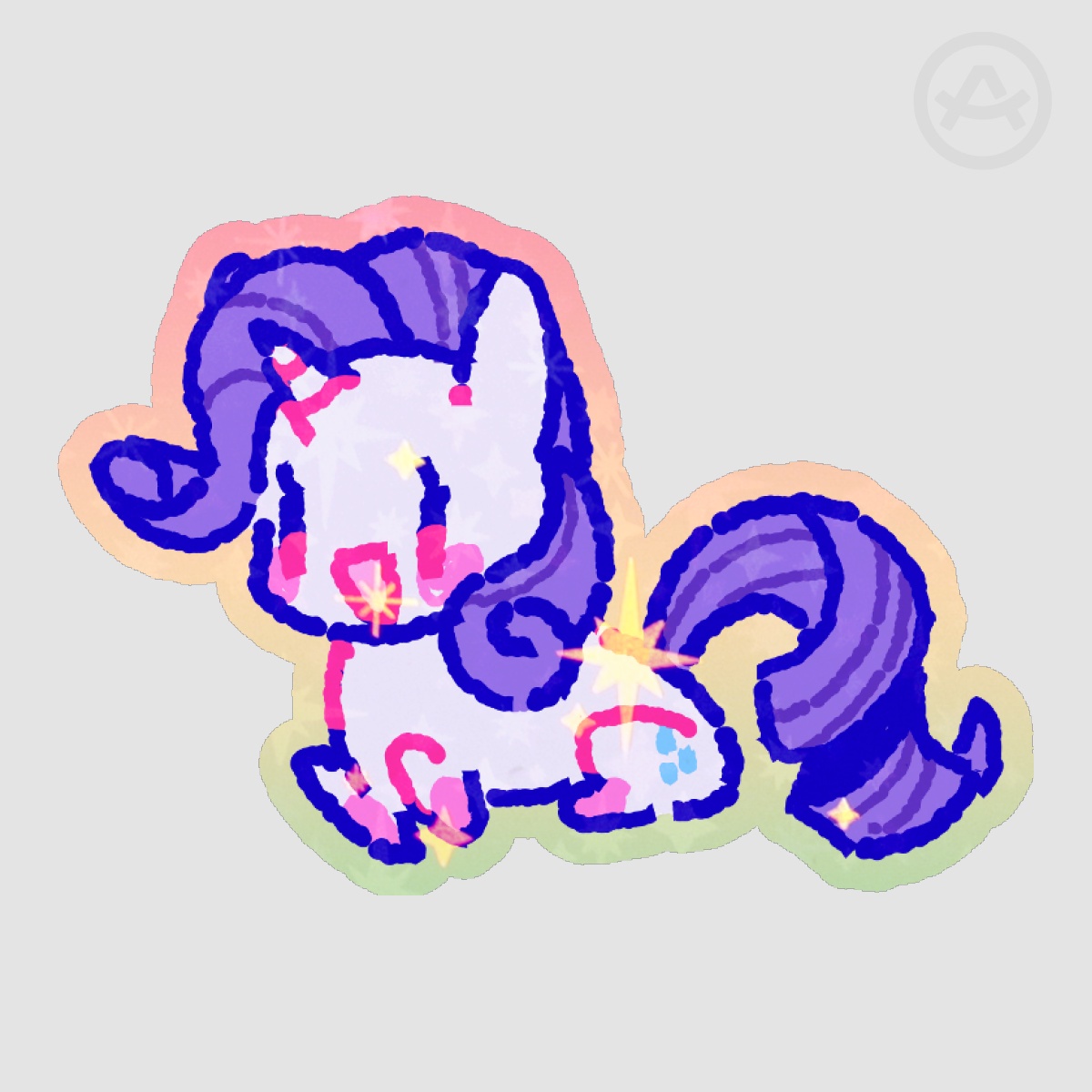 Rare sticker