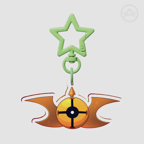 THE TOLL Double-Sided Keychain