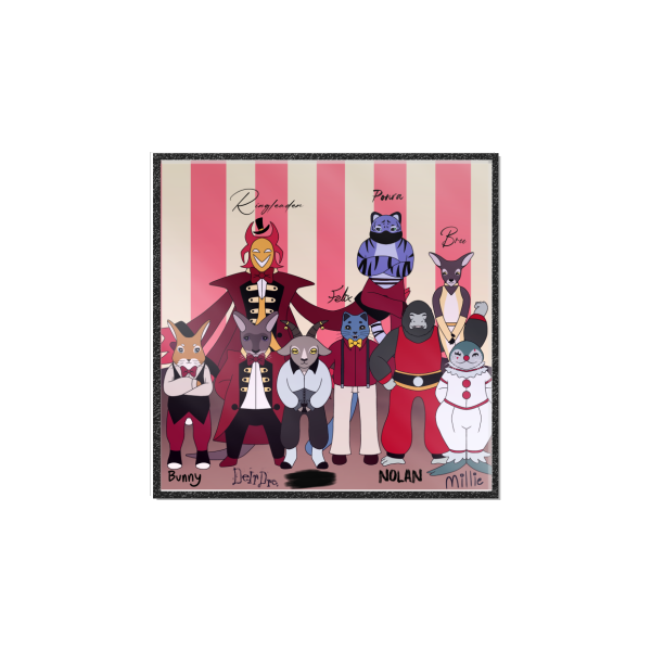 Circus cast Print
