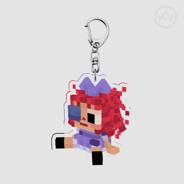 2.5 Inch The Amazing Digital Circus - Ragatha Acrylic Keychain
