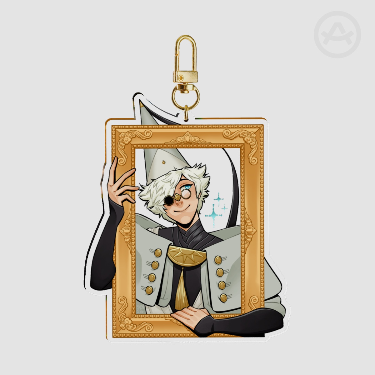 WHA Qifrey Frame Keychain