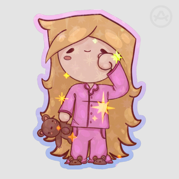 Sleepy Goober Sticker