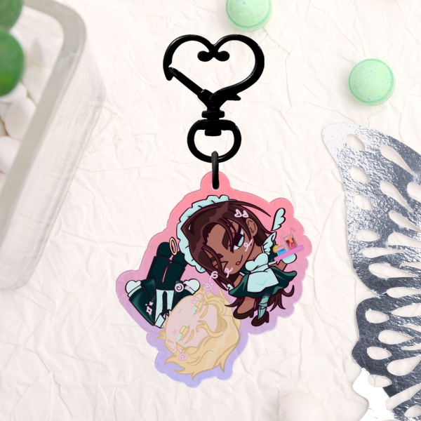 Hyuna & Luka Acrylic Keychain