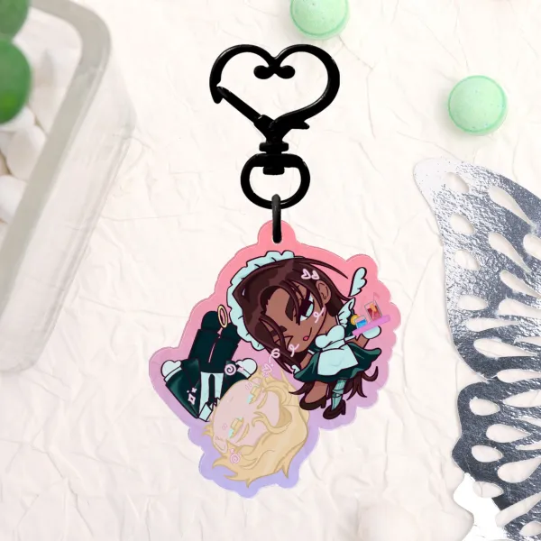 Hyuna & Luka Acrylic Keychain