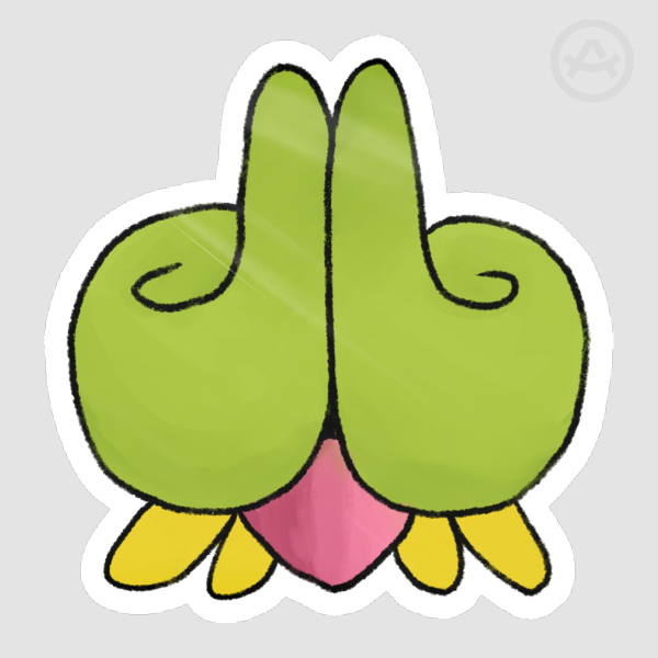 Dedusmuln Face Sticker