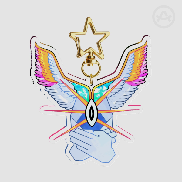 THE HYMN Double-Sided Keychain