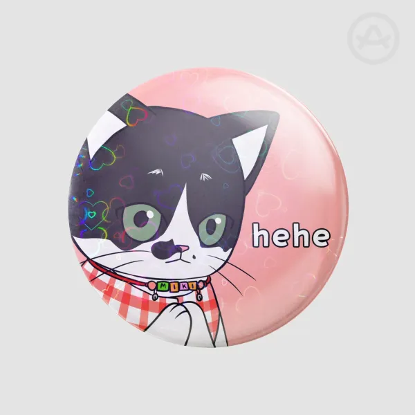 Miki Round Badges (Button Pins)
