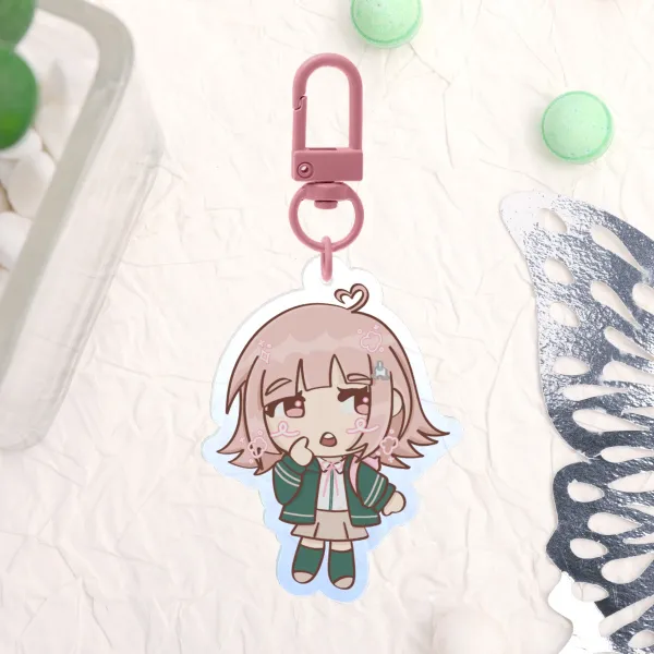 Chiaki Nanami Clear Acrylic Keychain