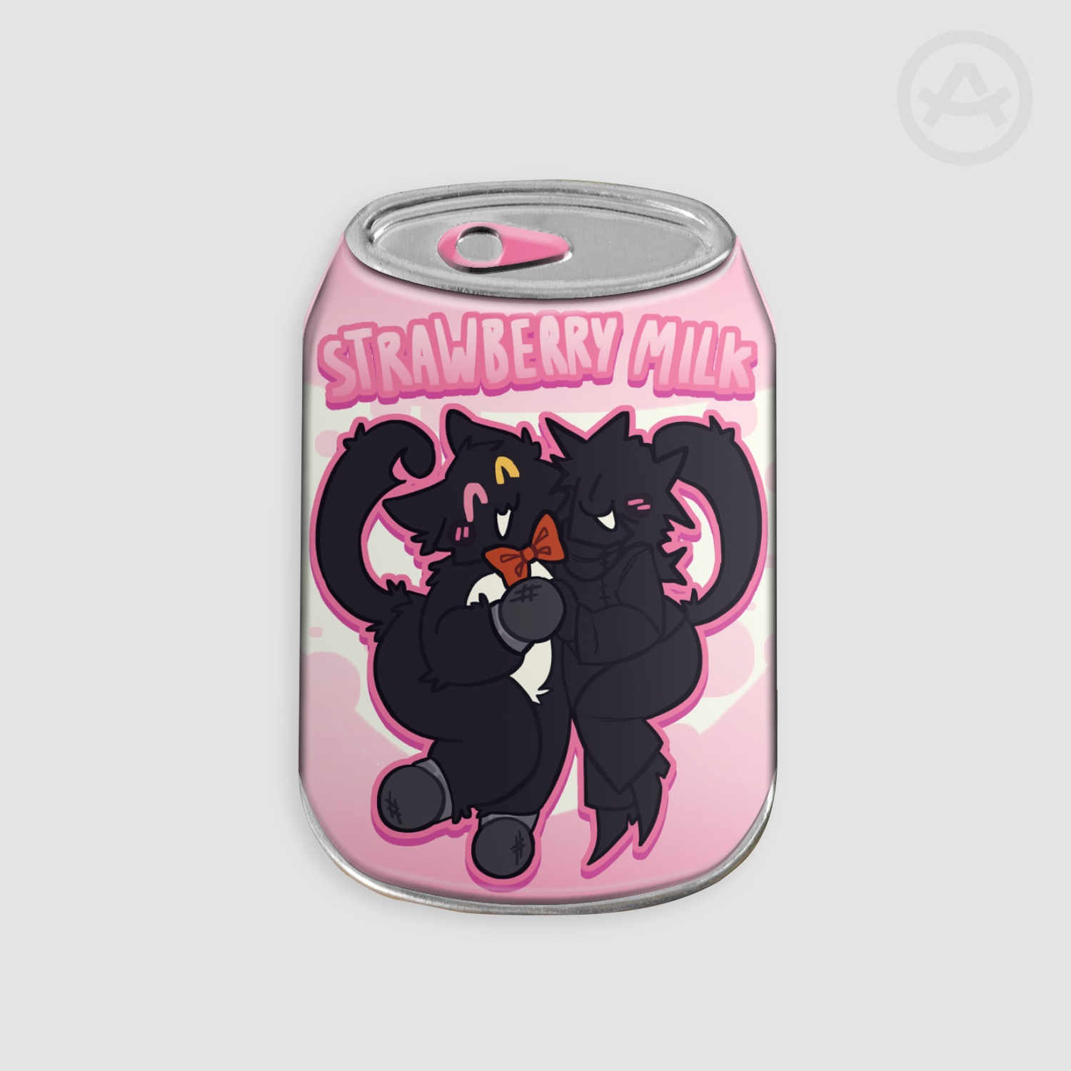 Pluey Beverage Metal Pin