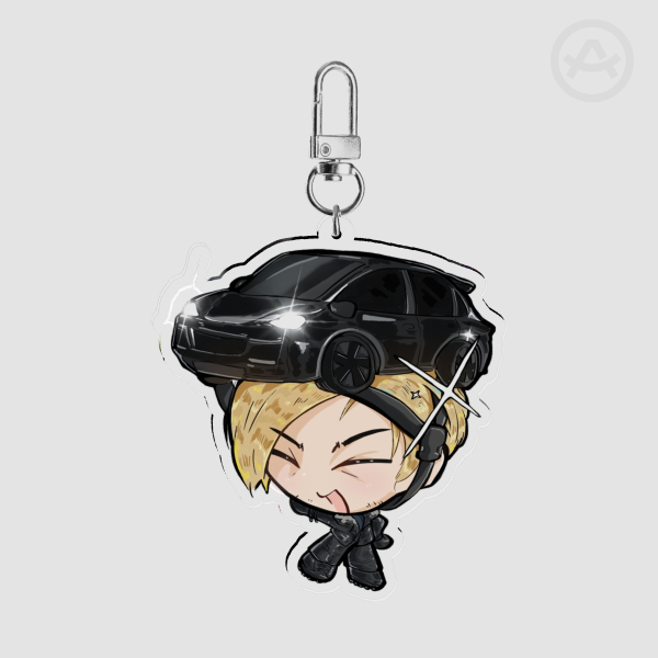 Leon Porsche Keychains