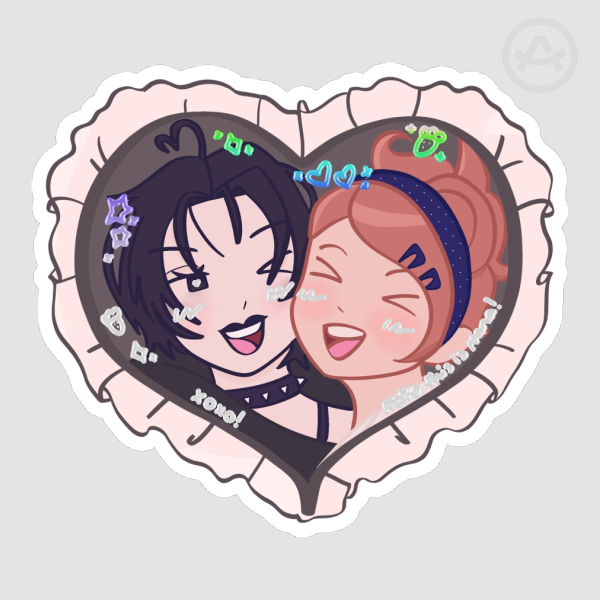 Nana Foil Die Cut Sticker
