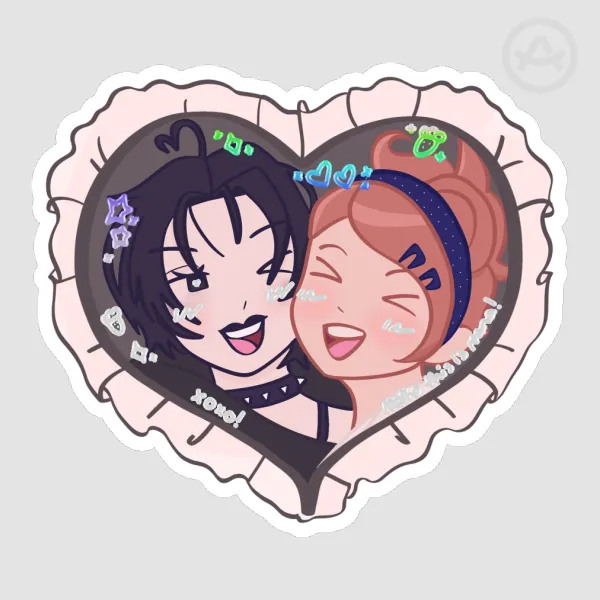 Nana Foil Die Cut Sticker