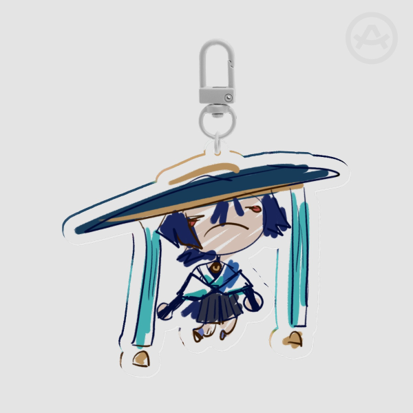 Wundrdr Doodle Keychain